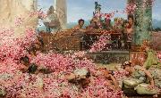 Alma-Tadema, Sir Lawrence The Roses of Heliogabalus (mk23) Spain oil painting artist
